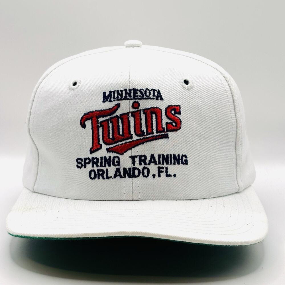 Vintage MINNESOTA TWINS Spring Training Orlando Snapback Hat Cap